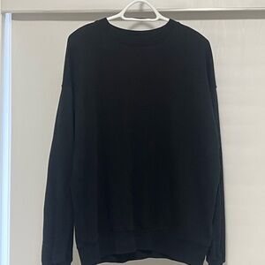 Colourful Standard Men's Black Crewneck Sweater
